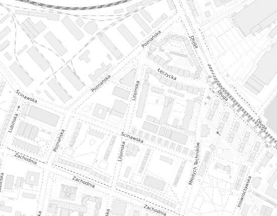 Mapa z adresem organizacji