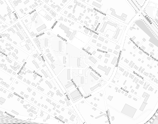 Mapa z adresem organizacji
