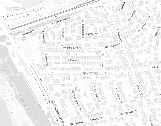 Mapa z adresem organizacji