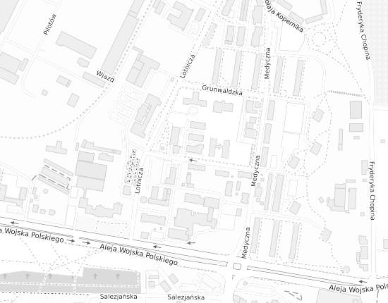 Mapa z adresem organizacji