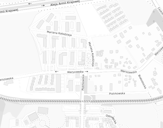 Mapa z adresem organizacji
