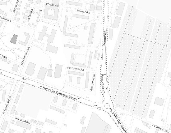 Mapa z adresem organizacji