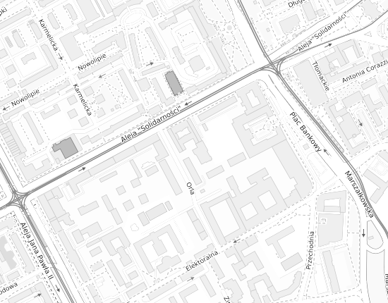 Mapa z adresem organizacji
