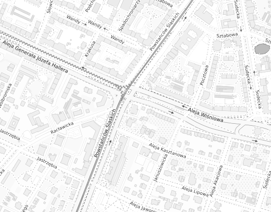 Mapa z adresem organizacji