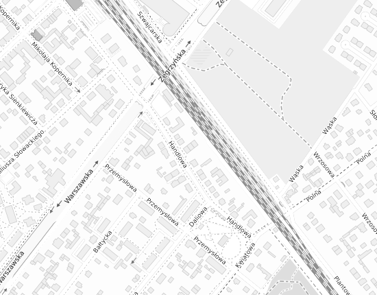Mapa z adresem organizacji