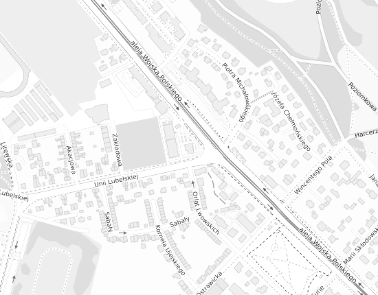 Mapa z adresem organizacji