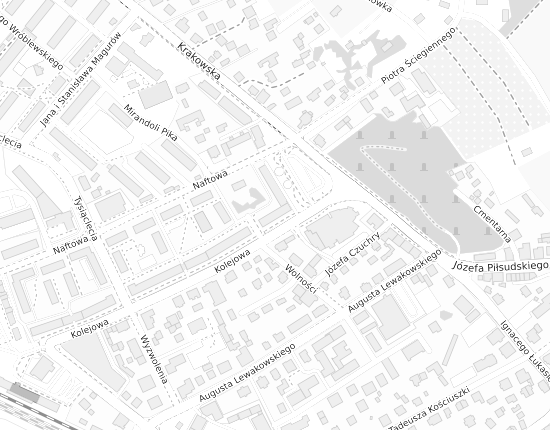 Mapa z adresem organizacji