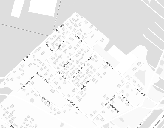 Mapa z adresem organizacji