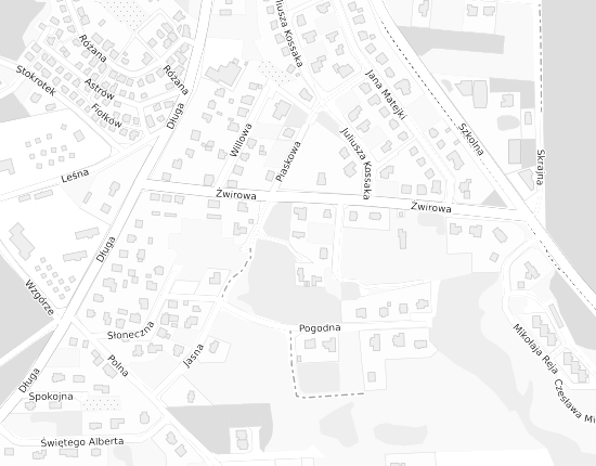 Mapa z adresem organizacji