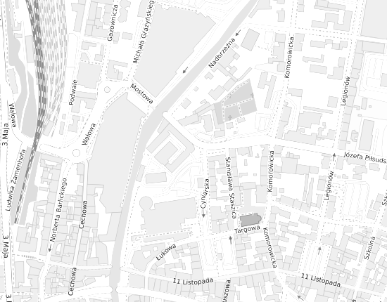 Mapa z adresem organizacji