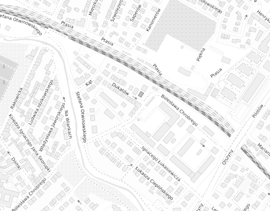 Mapa z adresem organizacji