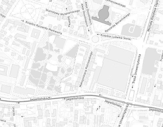 Mapa z adresem organizacji