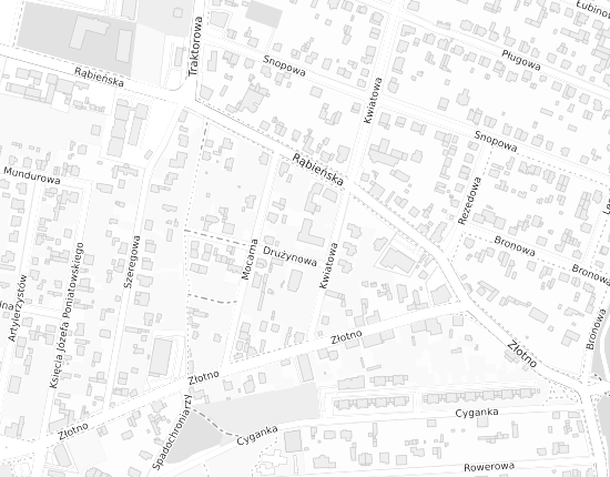 Mapa z adresem organizacji