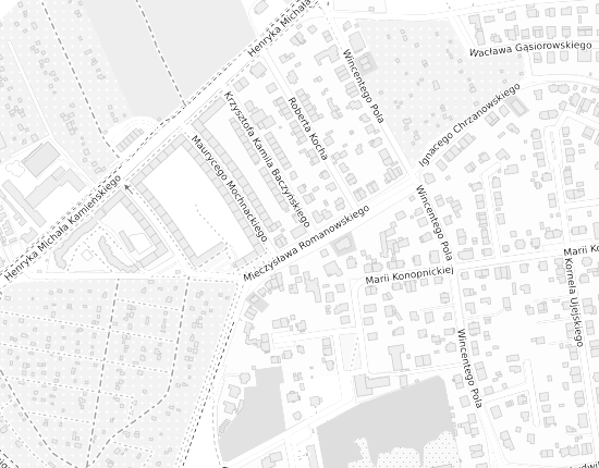 Mapa z adresem organizacji