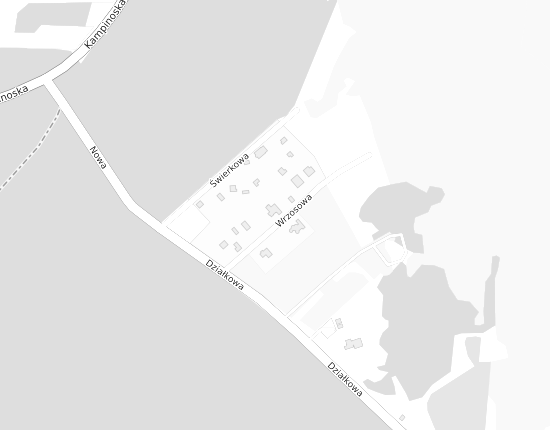 Mapa z adresem organizacji