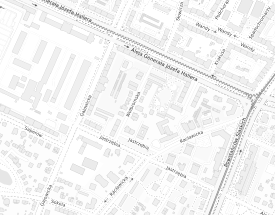 Mapa z adresem organizacji