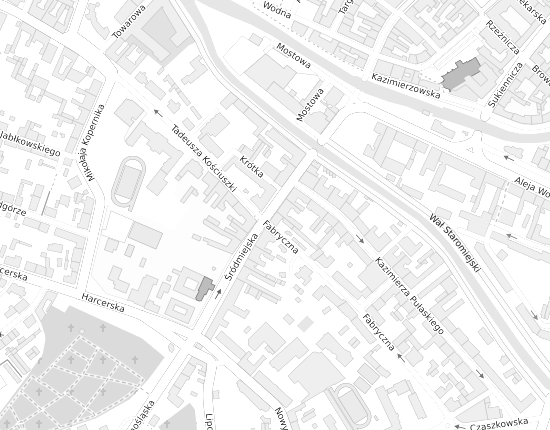 Mapa z adresem organizacji