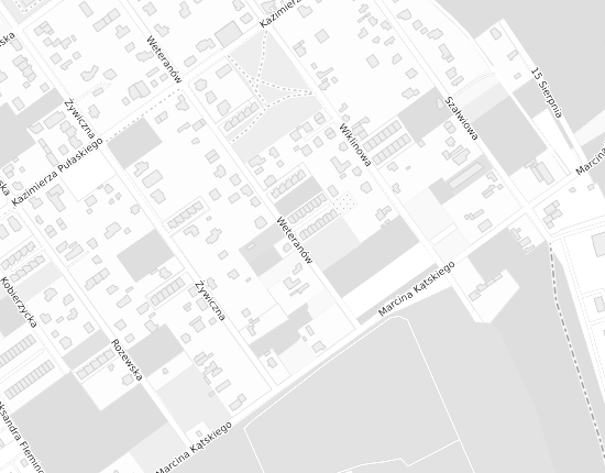Mapa z adresem organizacji