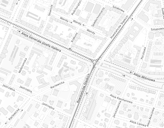 Mapa z adresem organizacji