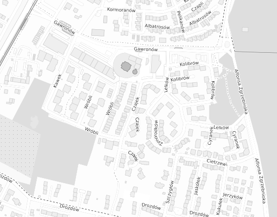 Mapa z adresem organizacji