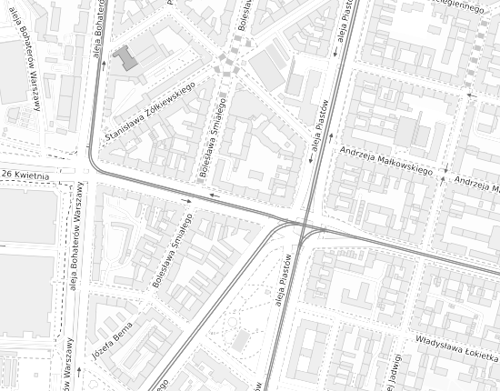 Mapa z adresem organizacji