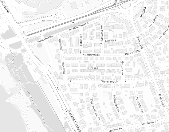 Mapa z adresem organizacji