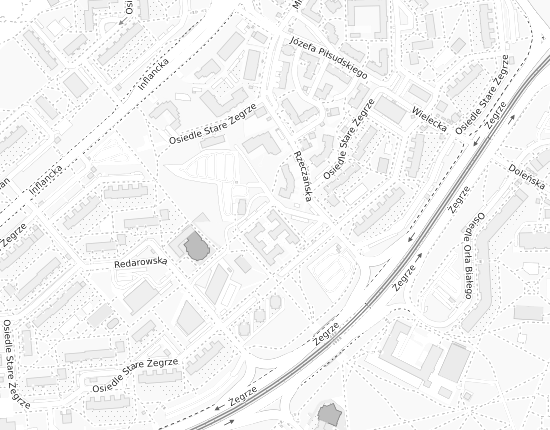 Mapa z adresem organizacji