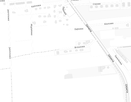 Mapa z adresem organizacji