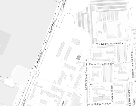 Mapa z adresem organizacji