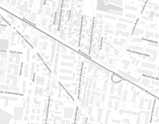 Mapa z adresem organizacji
