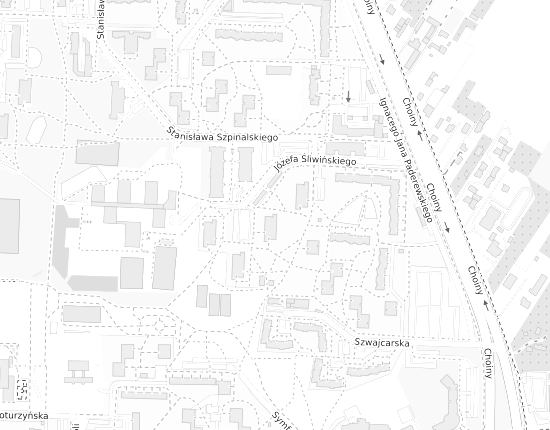Mapa z adresem organizacji