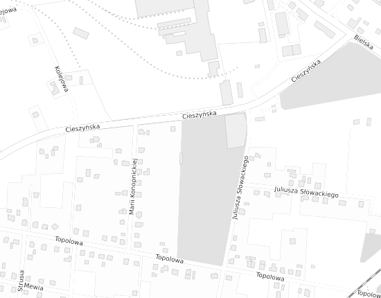 Mapa z adresem organizacji