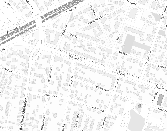 Mapa z adresem organizacji