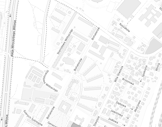 Mapa z adresem organizacji