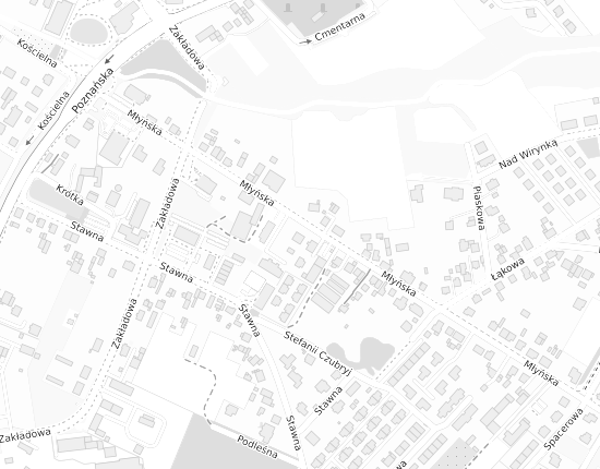 Mapa z adresem organizacji