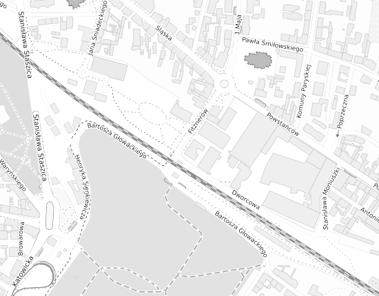 Mapa z adresem organizacji