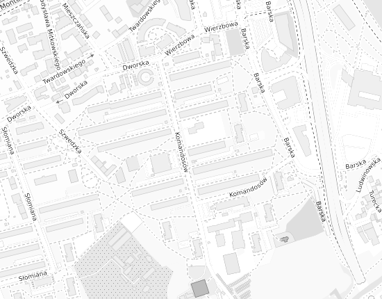 Mapa z adresem organizacji