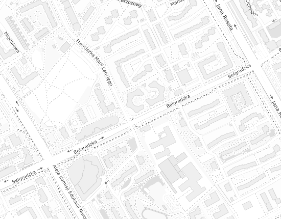 Mapa z adresem organizacji