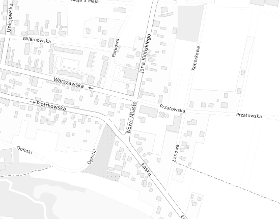 Mapa z adresem organizacji