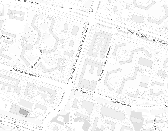 Mapa z adresem organizacji