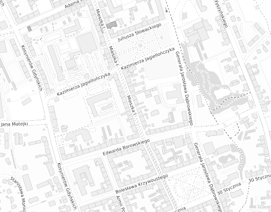 Mapa z adresem organizacji