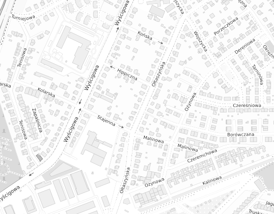 Mapa z adresem organizacji