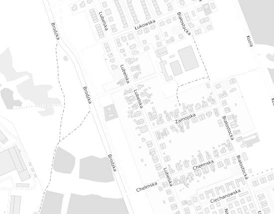 Mapa z adresem organizacji