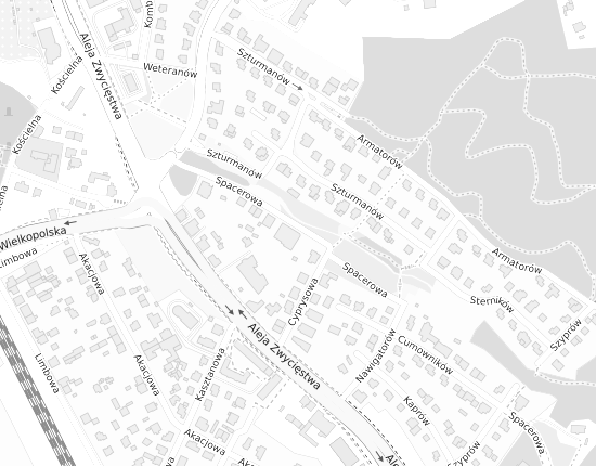 Mapa z adresem organizacji