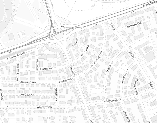 Mapa z adresem organizacji
