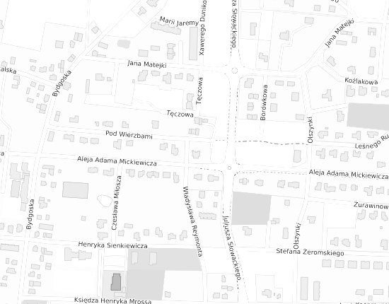 Mapa z adresem organizacji