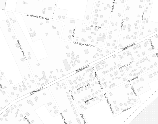 Mapa z adresem organizacji