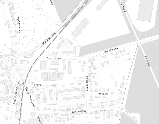 Mapa z adresem organizacji