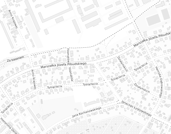 Mapa z adresem organizacji