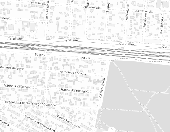 Mapa z adresem organizacji